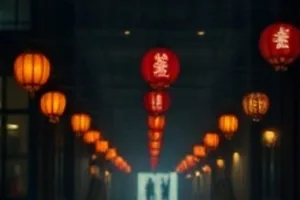 道具间笔记中旧茶杯与人物小传的电影画面