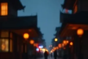 纸上侦探中泛黄稿纸与放大镜的电影画面